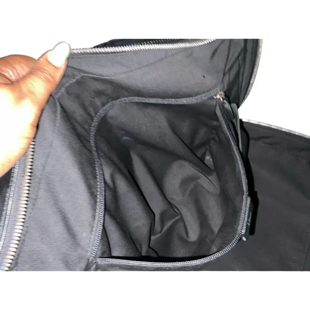 Dior Homme Oblique Coated Canvas Briefcase Black Authentic Italy AS-IS Project